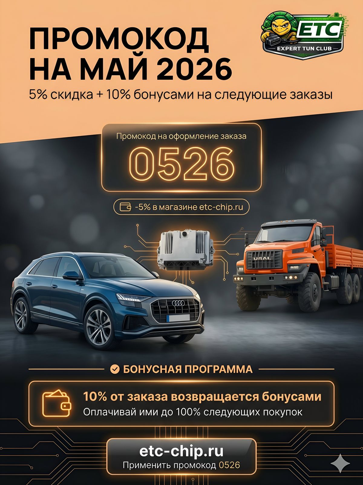 Промо код на Май 2026!