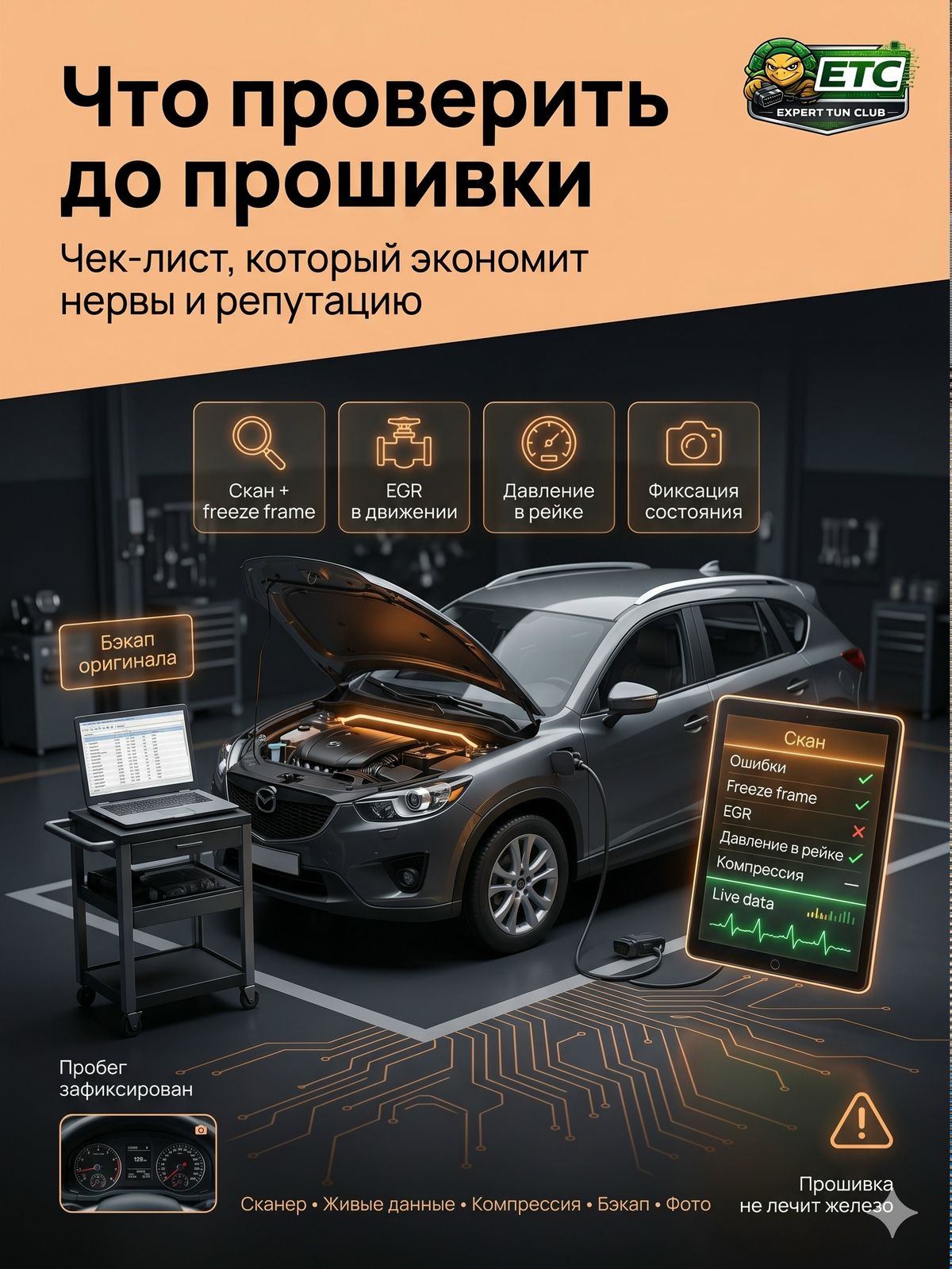 ЧТО ПРОВЕРИТЬ ДО ПРОШИВКИ ЭБУ?