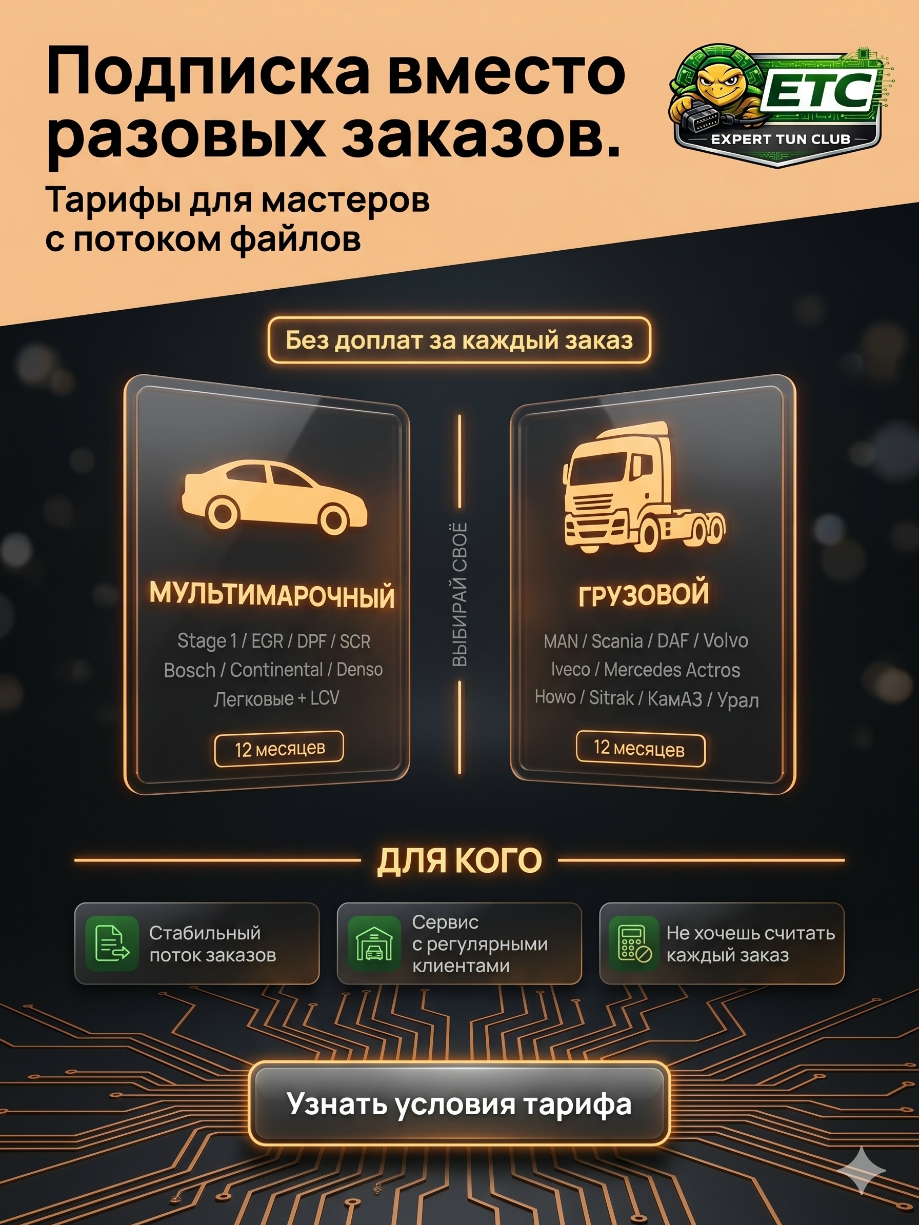 ТАРИФ МУЛЬТИМАРОЧНЫЙ: ДЛЯ ТЕХ, КТО РАБОТАЕТ СТАБИЛЬНО