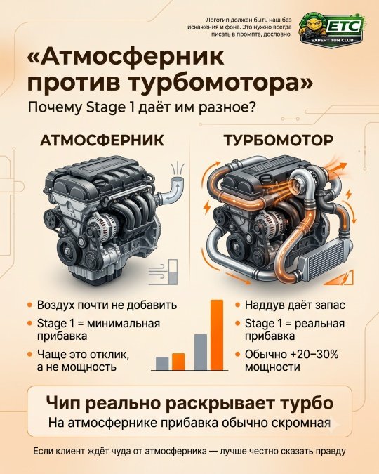 Атмосферник против турбомотора
