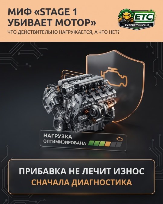 МИФ «STAGE 1 УБИВАЕТ МОТОР»