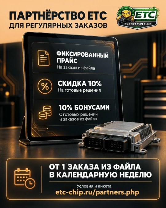 Партнерство ETC: что меняется для мастерской с регулярными заказами