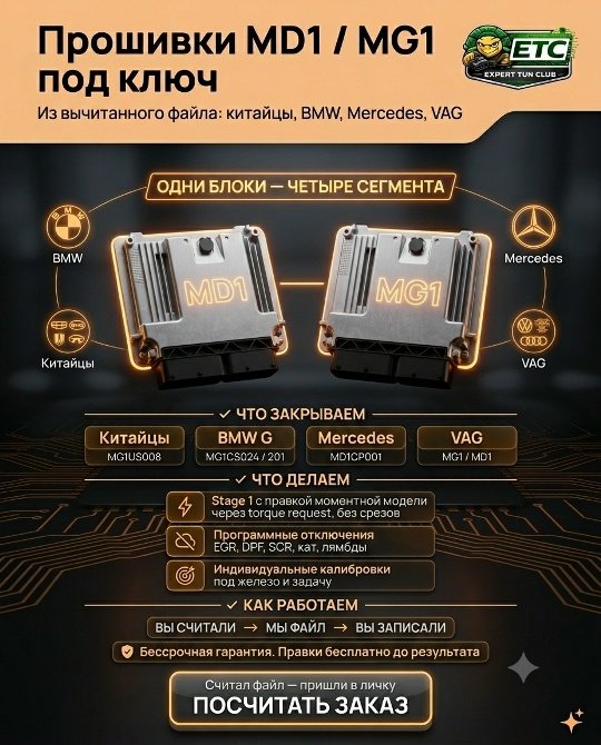 ПРОШИВКИ MD1 / MG1 ИЗ ВЫЧИТАННОГО ФАЙЛА