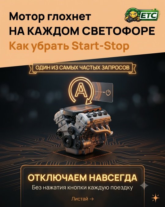 Отключение Start-Stop это один из самых частых запросов, и многие