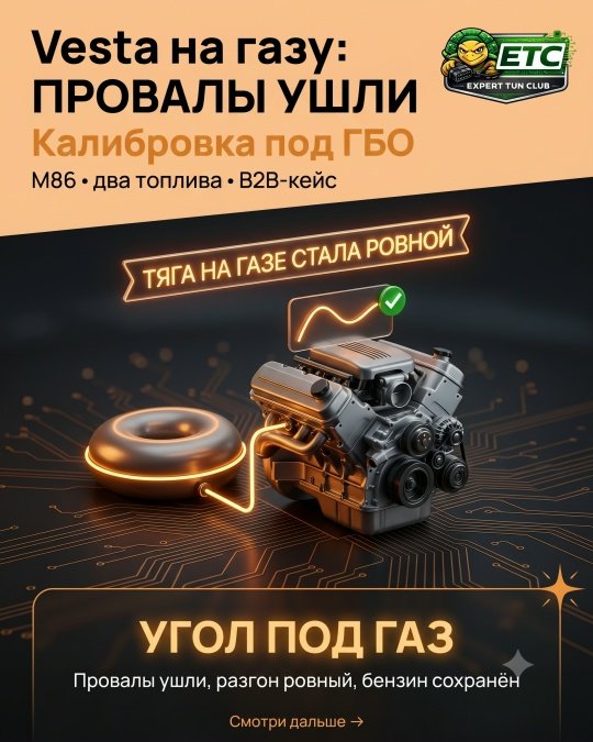 ГБО ставят ради экономии, но без калибровки под газ машина тупит и