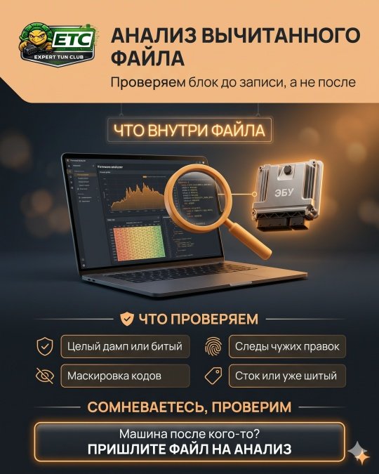 Анализ вычитанного файла