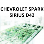 CHEVROLET SPARK SIRIUS D42