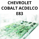 CHEVROLET COBALT ACDELCO E83