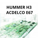HUMMER H3 ACDELCO E67
