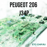 PEUGEOT 206  J34P