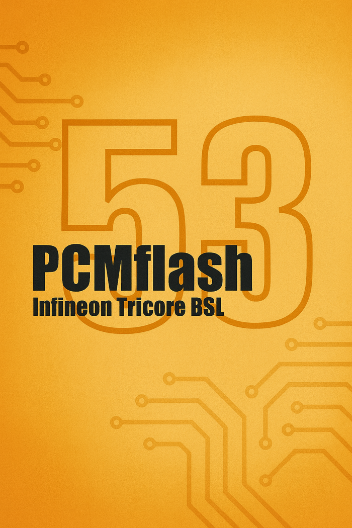 Help к 53 модулю PCM Flasher