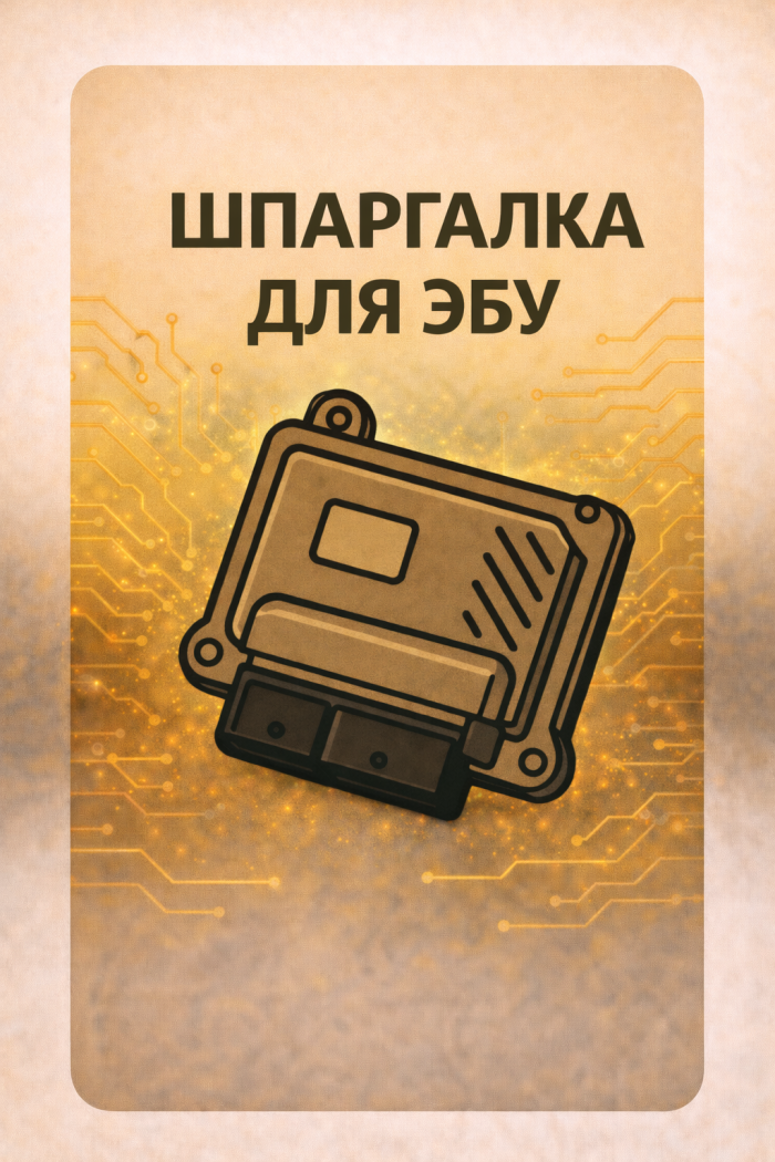 Шпаргалка для работы с ЭБУ Delphi MT38