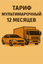 Тариф Мультимарочный 12 месяцев.